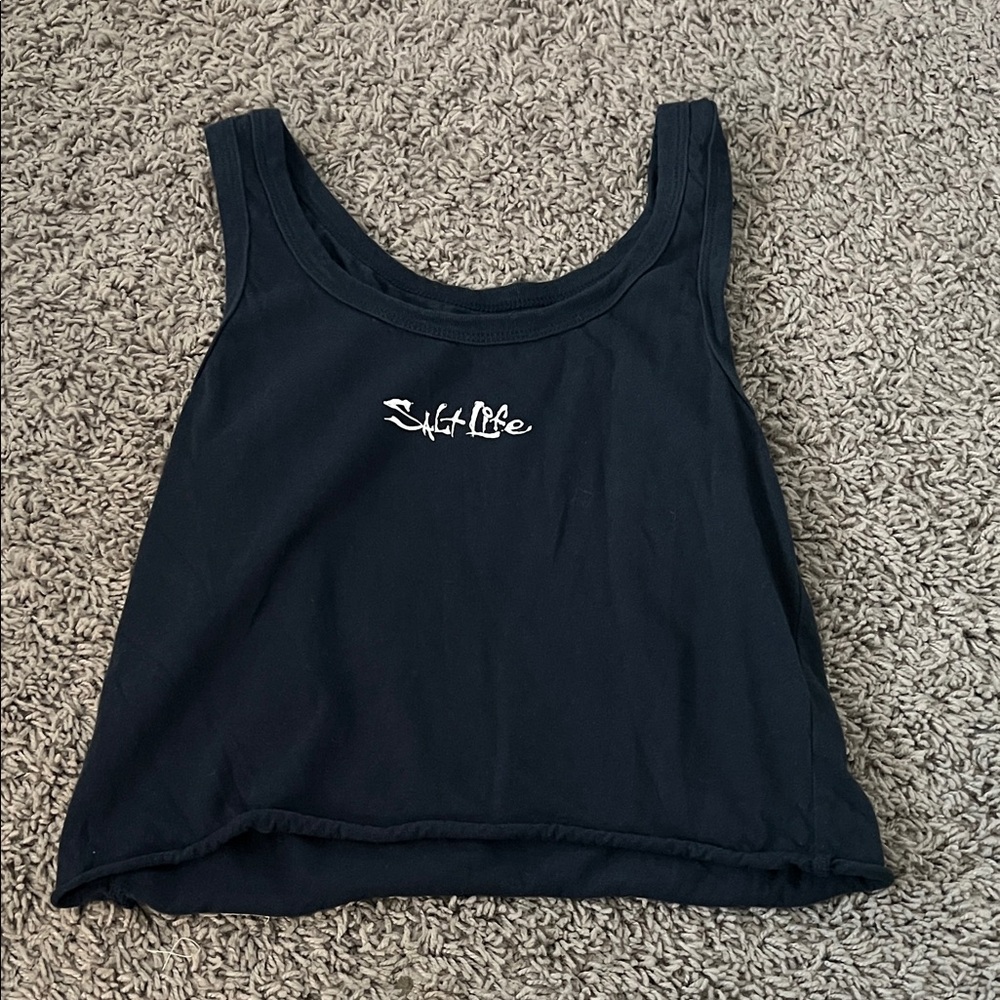 Salt Life Navy Sleeveless Top